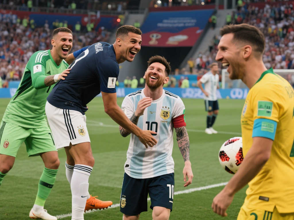 世界杯场外趣闻走红，球员花絮引发网友热议